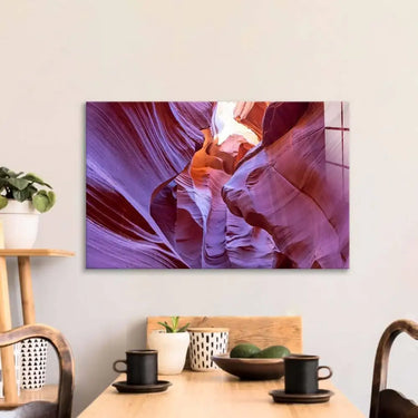 Antelope Canyon, Arizona 3 Glass Wall Art - DIY - CreoGlass®