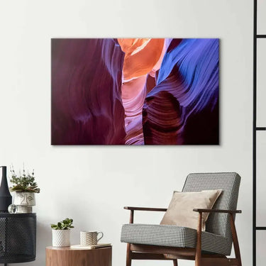 Antelope Canyon, Arizona 4 Glass Wall Art - DIY - CreoGlass®