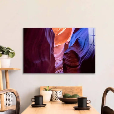 Antelope Canyon, Arizona 4 Glass Wall Art - DIY - CreoGlass®