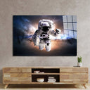 Astronaut in Space Glass Wall Art - DIY - CreoGlass®