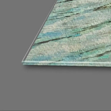 Autumn Swan Lake Glass Wall Art - DIY - CreoGlass®