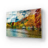 Autumn Swan Lake Glass Wall Art - DIY - CreoGlass®