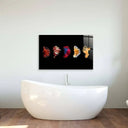 Betta Fish Tail Glass Wall Art - DIY - CreoGlass®