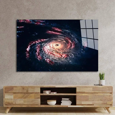 Black Hole Glass Wall Art - DIY - CreoGlass®