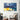 Blue and Yellow Modern Abstract Glass Wall Art - DIY - CreoGlass®