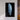Blue Feather on a Black Background Glass Wall Art - DIY - CreoGlass®