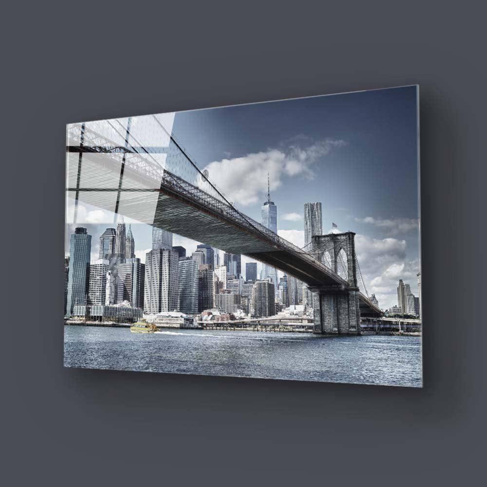 Brooklyn Bridge Glass Wall Art - DIY - CreoGlass®