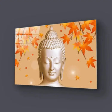 Buddha Wallpaper Glass Wall Art - DIY - CreoGlass®