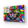 Cat Pop Art Glass Wall Art - DIY - CreoGlass®