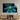 Cerulean Daisy Glass Wall Art - Landscape Sizes - DIY - CreoGlass®