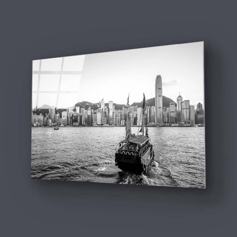 City Skyline Glass Wall Art - DIY - CreoGlass®