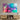Colourful Dandelion Flowers Glass Wall Art - DIY - CreoGlass®