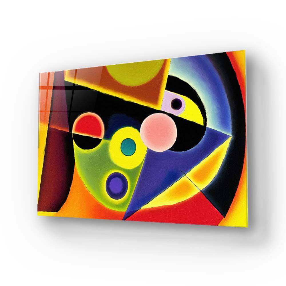 Contrasting Cubism Glass Wall Art - DIY - CreoGlass®