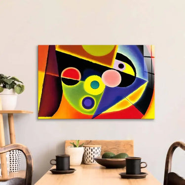 Contrasting Cubism Glass Wall Art - DIY - CreoGlass®