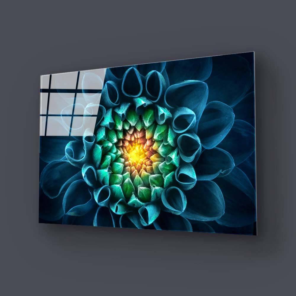 Dahlia Glass Wall Art - DIY - CreoGlass®