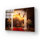 Decorated Chair Glass Wall Art - DIY - CreoGlass®