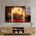 Decorated Chair Glass Wall Art - DIY - CreoGlass®