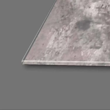 Distressed Ballerina Glass Wall Art - DIY - CreoGlass®