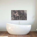 Distressed Ballerina Glass Wall Art - DIY - CreoGlass®