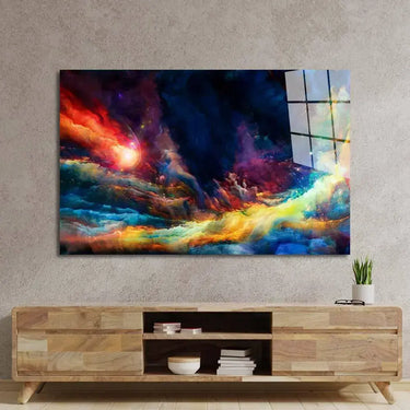 Dramatic Colourful Sky Glass Wall Art - DIY - CreoGlass®