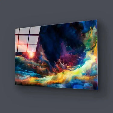 Dramatic Colourful Sky Glass Wall Art - DIY - CreoGlass®