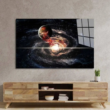 Dying Planet Glass Wall Art - DIY - CreoGlass®