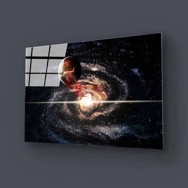 Dying Planet Glass Wall Art - DIY - CreoGlass®