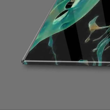 Exploding Paints Glass Wall Art - DIY - CreoGlass®