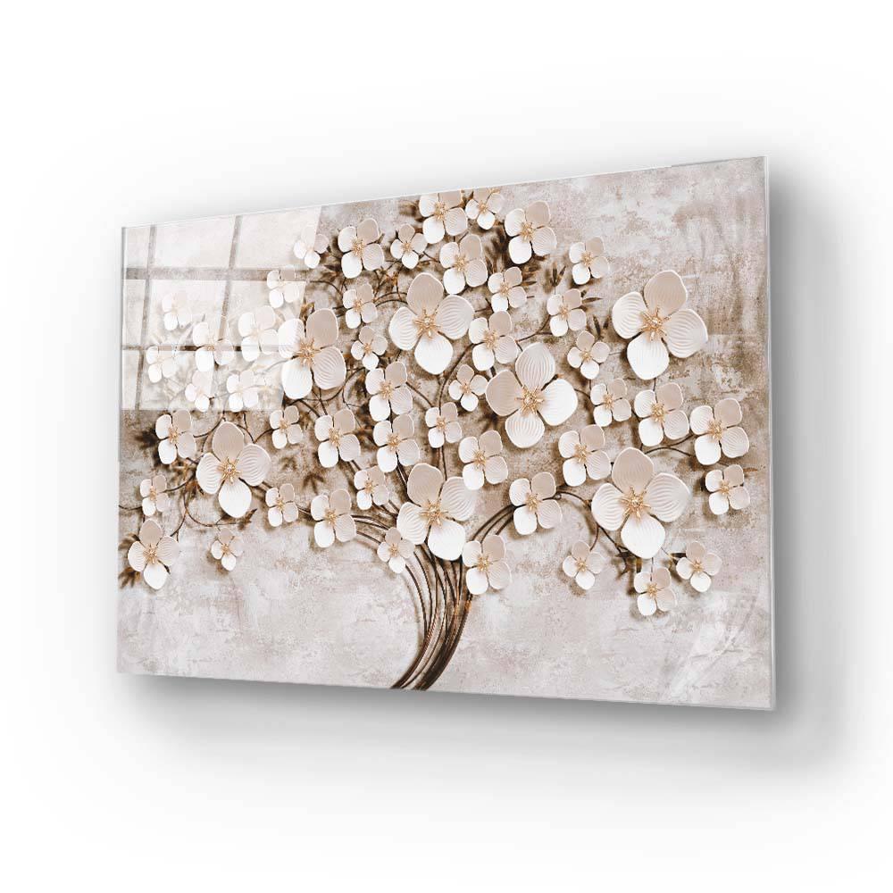 Flowering Tree Glass Wall Art - DIY - CreoGlass®