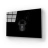 French Bulldog Black and White Photo Glass Wall Art - DIY - CreoGlass®