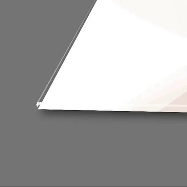 Golden Painted Circle with Turquoise Leaves Glass Wall Art - Landscape Sizes - DIY - CreoGlass®