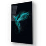 Green Parrot Glass Wall Art - DIY - CreoGlass®