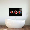 Halfmoon Beta Fish Glass Wall Art - DIY - CreoGlass®