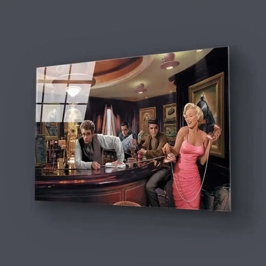 Hollywood Stars Glass Wall Art - DIY - CreoGlass®