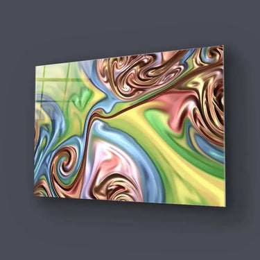 Holographic Oil Paint Glass Wall Art - DIY - CreoGlass®