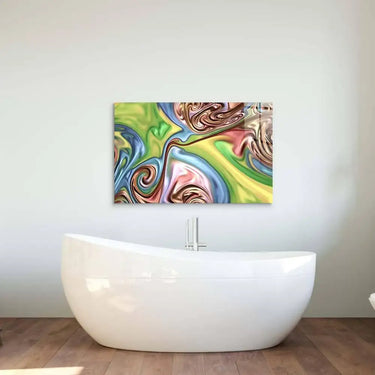 Holographic Oil Paint Glass Wall Art - DIY - CreoGlass®