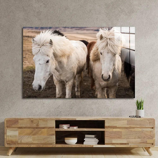 Horse Stable Glass Wall Art - DIY - CreoGlass®