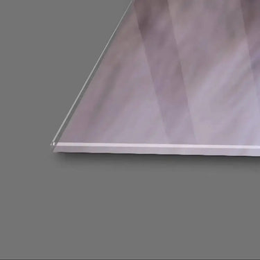 Horses In Snow Glass Wall Art - DIY - CreoGlass®