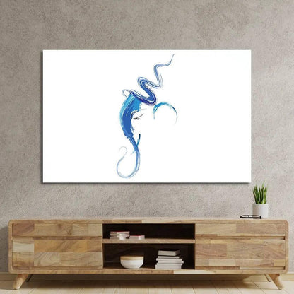 Illustration Hindu God Lord Ganesha Glass Wall Art - DIY - CreoGlass®