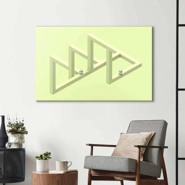 Impossible Geometry Glass Wall Art - DIY - CreoGlass®