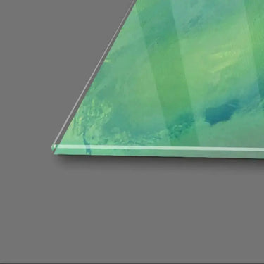 Indian Elephant and the Taj Mahal Glass Wall Art - DIY - CreoGlass®