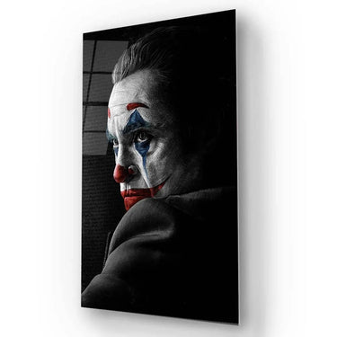 Joaquin Phoenix's Joker Glass Wall Art - DIY - CreoGlass®
