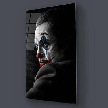 Joaquin Phoenix's Joker Glass Wall Art - DIY - CreoGlass®