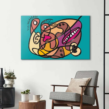 Love Under Lockdown Glass Wall Art - DIY - CreoGlass®
