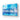 Manhattan, New York in Blue Glass Wall Art - DIY - CreoGlass®