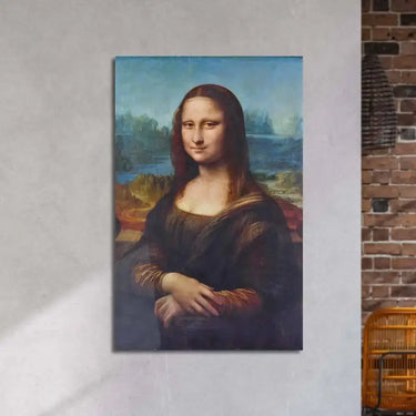 Mona Lisa, Leonardo da Vinci Glass Wall Art - DIY - CreoGlass®