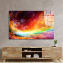 Multi-Coloured Clouds Glass Wall Art - DIY - CreoGlass®