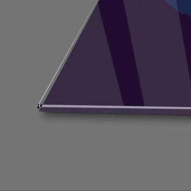 Multi-Coloured Lion Painting Glass Wall Art - DIY - CreoGlass®