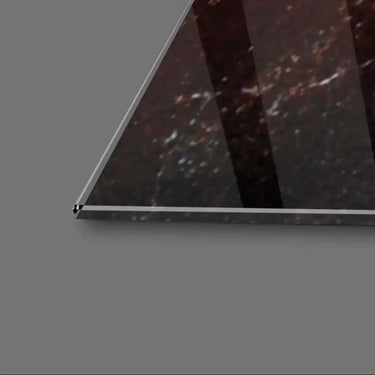 Natural Multi-Coloured Marble Glass Wall Art - DIY - CreoGlass®