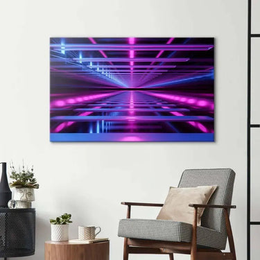 Neon Passage Glass Wall Art - DIY - CreoGlass®